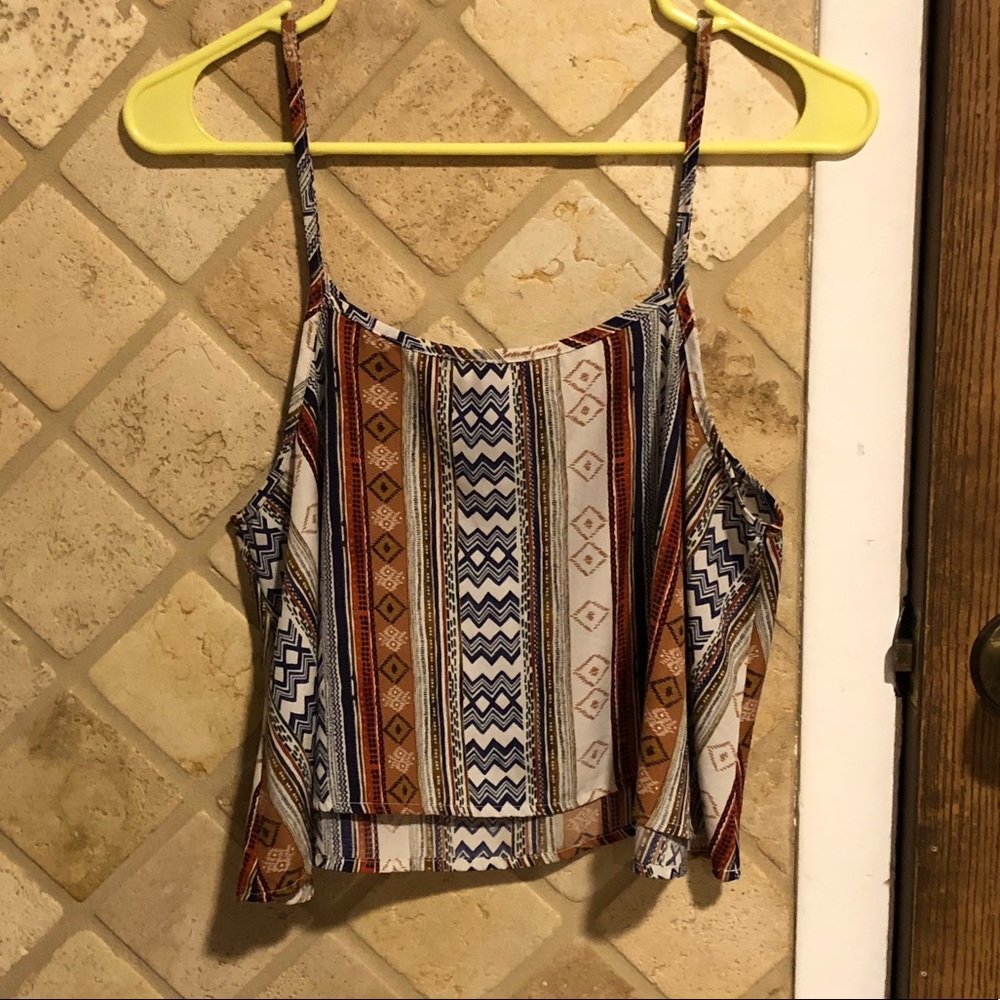 Cute Patterned Tank Top - Picture 2 of 4